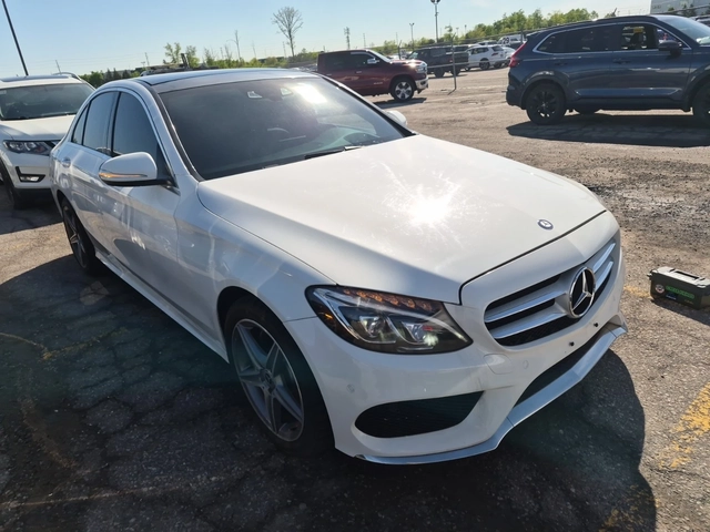 Mercedes-Benz C 400 AMG * RED INTERIOR * BURMSTER * BLIND SPOT * CARFA - автомобили, коли, обяви за нови и употребявани 1