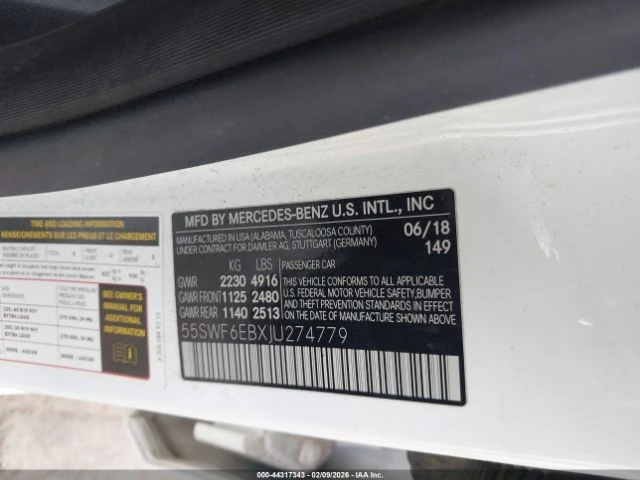 Mercedes-Benz C 43 AMG 4MATIC* КОжа* Подгрев* Обдухване* Кейлес* Blind Sp - автомобили, коли, обяви за нови и употребявани 8