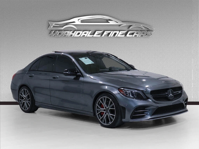 Mercedes-Benz C 43 AMG 4MATIC * 360 * BURMESTER * AMBIENT * ПОДГРЕВ * NAV - автомобили, коли, обяви за нови и употребявани 1