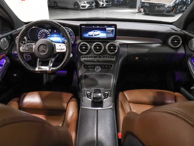 Mercedes-Benz C 43 AMG 4MATIC * 360 * BURMESTER * AMBIENT * ПОДГРЕВ * NAV - автомобили, коли, обяви за нови и употребявани 9
