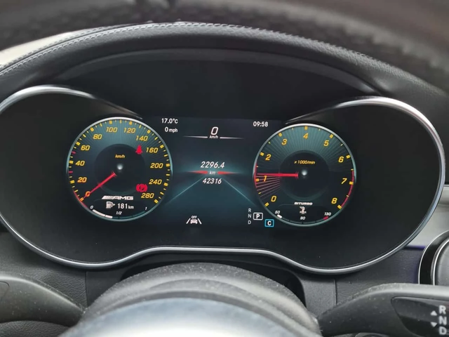 Mercedes-Benz C 43 AMG | DISTR| 360| BURMESTER| ПОДГРЕВ| 2 КЛЮЧА| CARFAX - автомобили, коли, обяви за нови и употребявани 8