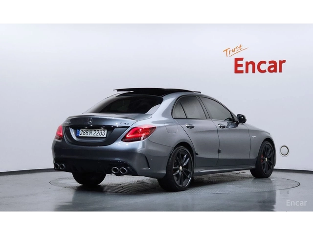 Mercedes-Benz C 43 AMG 4MATIC* FACELIFT* BURMESTER* ДИСТРОНИК* ХЕДЪП* 360 - автомобили, коли, обяви за нови и употребявани 1