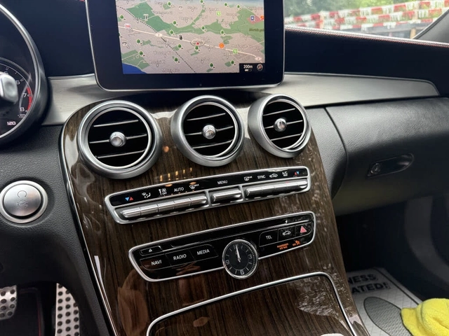 Mercedes-Benz C 43 AMG КОЖА* ПОДГРЕВ* МЪРТВА ТОЧКА* CAR PLAY* - автомобили, коли, обяви за нови и употребявани 14