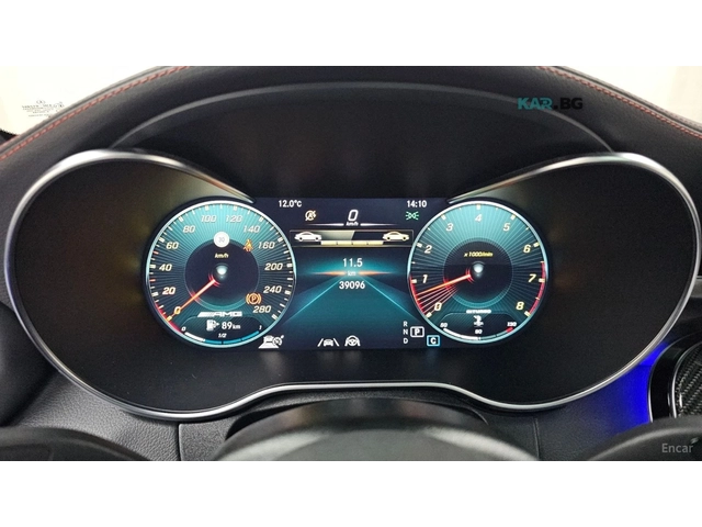 Mercedes-Benz C 43 AMG COUPE* КОЖА* НАВИ* ОБДУХВ* HUD* 360* ПАНО - автомобили, коли, обяви за нови и употребявани 6