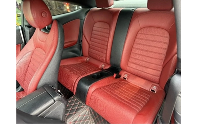Mercedes-Benz C 43 AMG ЧЕВРВЕНА КОЖА* ПОДГРЕВ* ОБДУХВ* BURMASTER* PANO* 3 - автомобили, коли, обяви за нови и употребявани 15