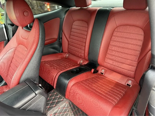 Mercedes-Benz C 43 AMG ЧЕВРВЕНА КОЖА* ПОДГРЕВ* ОБДУХВ* BURMASTER* PANO* 3 - автомобили, коли, обяви за нови и употребявани 15