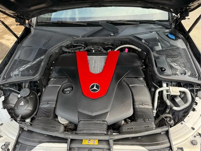 Mercedes-Benz C 43 AMG ЧЕВРВЕНА КОЖА* ПОДГРЕВ* ОБДУХВ* BURMASTER* PANO* 3 - автомобили, коли, обяви за нови и употребявани 16