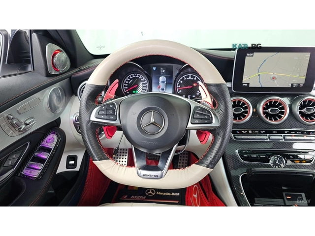 Mercedes-Benz C 43 AMG 4MATIC* КОЖА* ПОДГРЕВ* BURMASTER* PANO* 360 - автомобили, коли, обяви за нови и употребявани 12