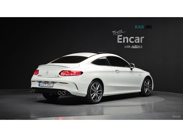 Mercedes-Benz C 43 AMG 4MATIC COUPE* HUD* КОЖА* НАВИ* ПАНО* 360 - автомобили, коли, обяви за нови и употребявани 1