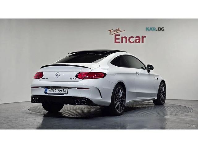 Mercedes-Benz C 43 AMG 4MATIC COUPE* HUD* КОЖА* НАВИ* ПАНО - автомобили, коли, обяви за нови и употребявани 1