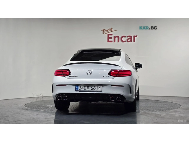 Mercedes-Benz C 43 AMG 4MATIC COUPE* HUD* КОЖА* НАВИ* ПАНО - автомобили, коли, обяви за нови и употребявани 3