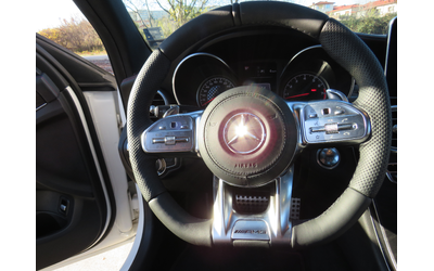Mercedes-Benz C 450 AMG * KEYLES 4-MATIC LED РЕГИСТРИРАН* - автомобили, коли, обяви за нови и употребявани 18