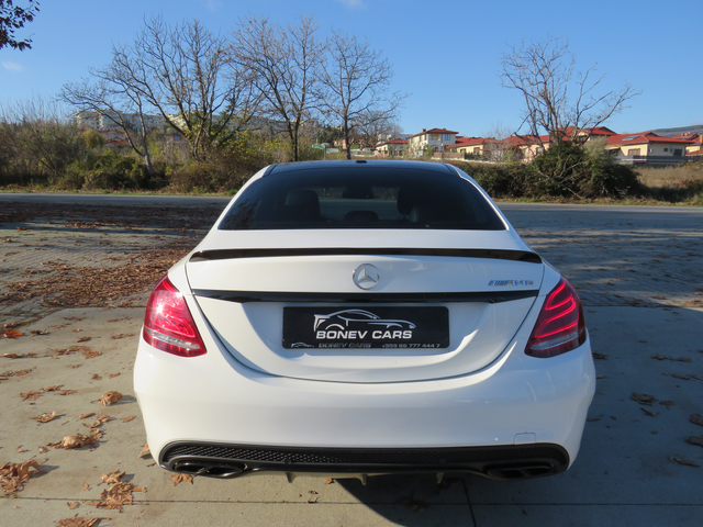 Mercedes-Benz C 450 AMG * KEYLES 4-MATIC LED РЕГИСТРИРАН* - автомобили, коли, обяви за нови и употребявани 5