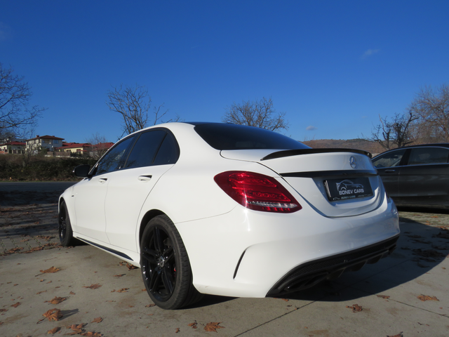 Mercedes-Benz C 450 AMG * KEYLES 4-MATIC LED РЕГИСТРИРАН* - автомобили, коли, обяви за нови и употребявани 6