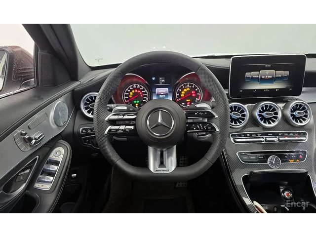 Mercedes-Benz C 63 AMG S* BURMASTER* KEYLESS GO* PANO* HEAD-UP* 360* КРАЙ - автомобили, коли, обяви за нови и употребявани 5