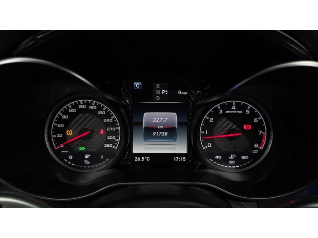 Mercedes-Benz C 63 AMG HUD* PANAMERICANA* 360* AMBIENT* BURMASTER* КРАЙНА - автомобили, коли, обяви за нови и употребявани 7