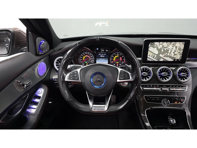 Mercedes-Benz C 63 AMG HUD* PANAMERICANA* 360* AMBIENT* BURMASTER* КРАЙНА - автомобили, коли, обяви за нови и употребявани 5