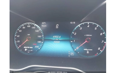 Mercedes-Benz C 63 AMG S* ПОДГРЕВ* ОБДУХВАНЕ* ПАНО* BURMESTER* BUCKET SEA - автомобили, коли, обяви за нови и употребявани 6