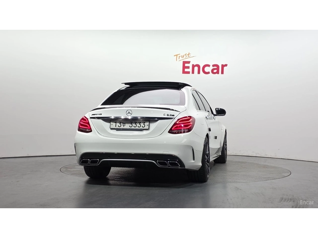 Mercedes-Benz C 63 AMG S* BURMESTER* ПОДГРЕВ* HEADUP* 360* SUNROOF* - автомобили, коли, обяви за нови и употребявани 3