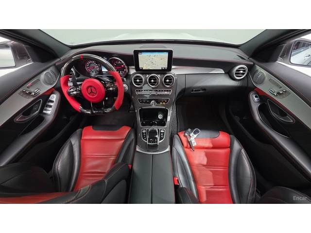 Mercedes-Benz C 63 AMG S* BURMESTER* ПОДГРЕВ* HEADUP* 360* SUNROOF* - автомобили, коли, обяви за нови и употребявани 4