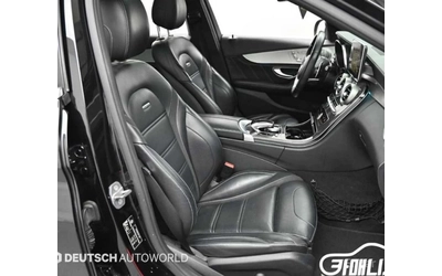 Mercedes-Benz C 63 AMG КОЖА* ПОДГРЕВ* 360* HEAD UP* LINE ASS* PANO* AMBIE - автомобили, коли, обяви за нови и употребявани 9