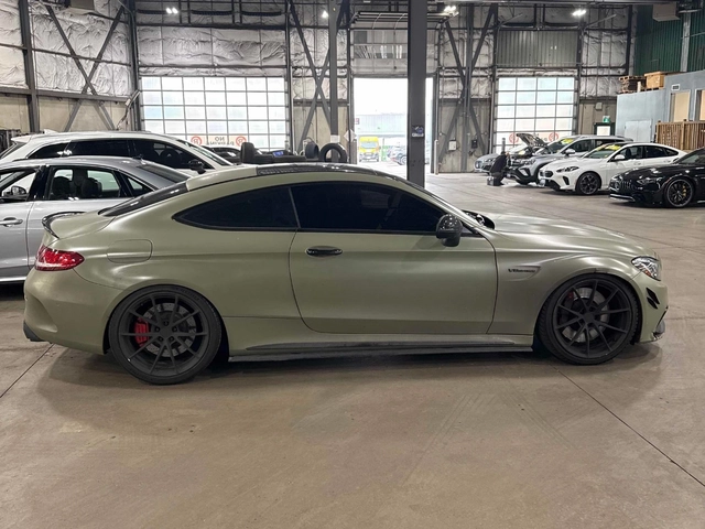 Mercedes-Benz C 63 AMG S* BURMESTER* 360* КУПЕ* - автомобили, коли, обяви за нови и употребявани 4