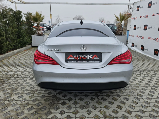 Mercedes-Benz CLA 200 1.6i-156kc= АВТОМАТ= НАВИ= LED= ПОДГРЕВ= EURO 6B - автомобили, коли, обяви за нови и употребявани 3