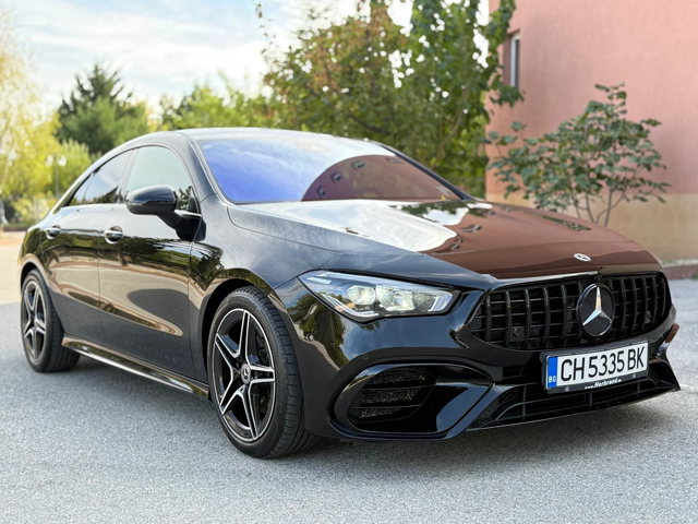 Mercedes-Benz CLA 220 AMG45s* DISTRONIC* ПОДГРЕВ* КАМЕРА* LineAss* TOP* - автомобили, коли, обяви за нови и употребявани 0
