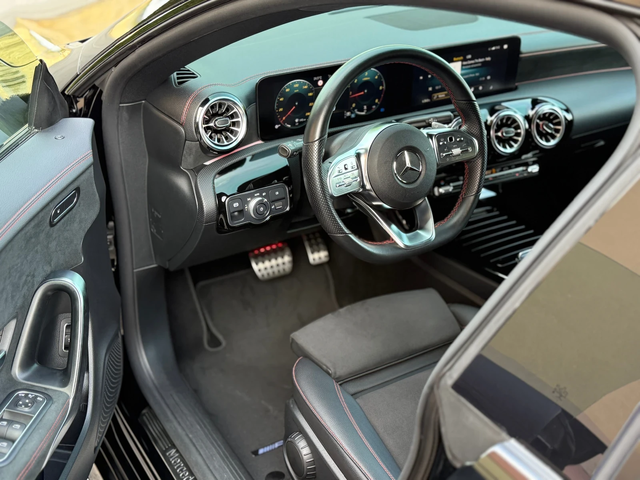 Mercedes-Benz CLA 220 AMG45s* DISTRONIC* ПОДГРЕВ* КАМЕРА* LineAss* TOP* - автомобили, коли, обяви за нови и употребявани 7