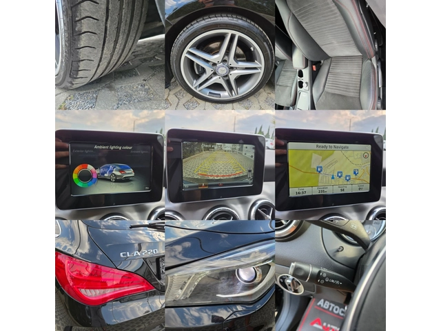 Mercedes-Benz CLA 220 2.2CDI-177кс= AMG LINE= SHOOTING BRAKE= CAMERA - автомобили, коли, обяви за нови и употребявани 15