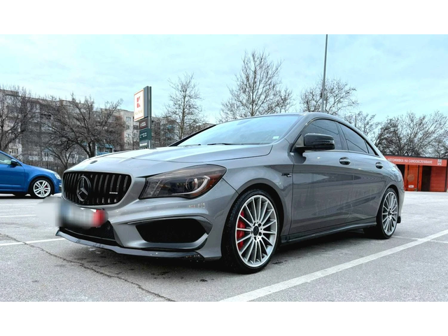 Mercedes-Benz CLA 45 AMG 4MATIC FACELIFT LED ПАНО BURM ЛИЗИНГ 100% - автомобили, коли, обяви за нови и употребявани 0