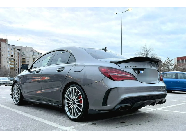 Mercedes-Benz CLA 45 AMG 4MATIC FACELIFT LED ПАНО BURM ЛИЗИНГ 100% - автомобили, коли, обяви за нови и употребявани 3