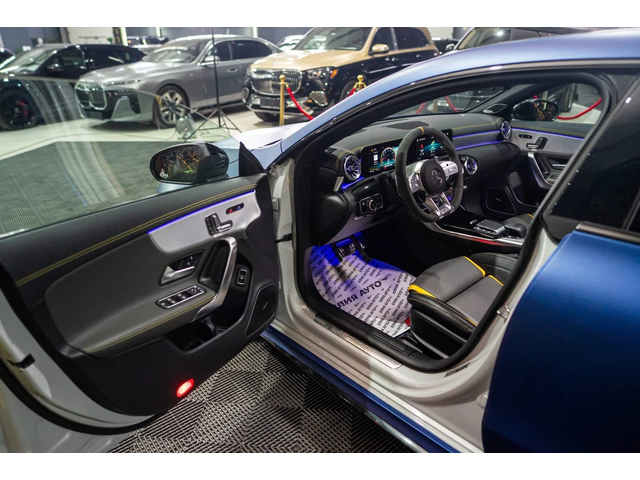 Mercedes-Benz CLA 45 AMG LED BURMEISTER ПАНО NAVI ЛИЗИНГ 100% - автомобили, коли, обяви за нови и употребявани 10