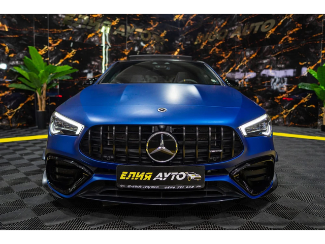 Mercedes-Benz CLA 45 AMG LED BURMEISTER ПАНО NAVI ЛИЗИНГ 100% - автомобили, коли, обяви за нови и употребявани 2