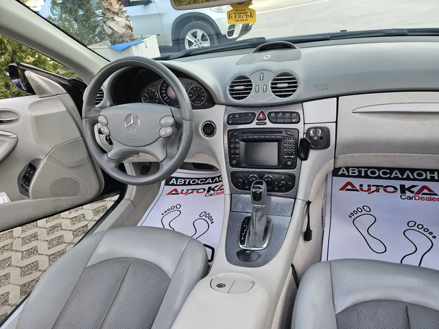 Mercedes-Benz CLK 200 KOMPRESSOR= CABRIO= АВТОМАТ= 151.000км - автомобили, коли, обяви за нови и употребявани 11