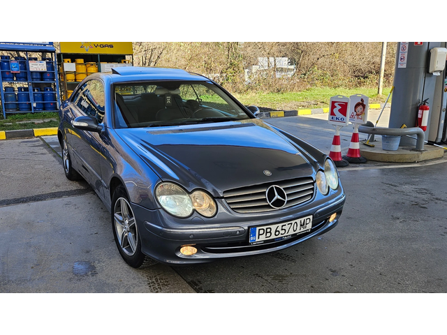 Mercedes-Benz CLK 3.2 GAZ/AVTOMAT/NAVIG/SPORT - автомобили, коли, обяви за нови и употребявани 8