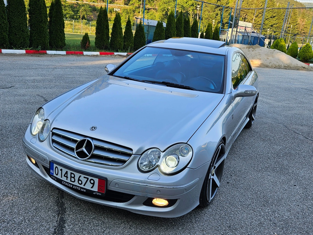 Mercedes-Benz CLK 5.0 AMG PAKET/AVTOMAT/KOJA/DISTRONIK/NAVIGACIQ - автомобили, коли, обяви за нови и употребявани 0