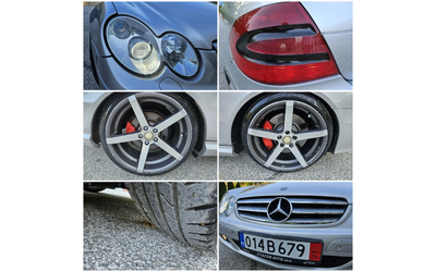 Mercedes-Benz CLK 5.0 AMG PAKET/AVTOMAT/KOJA/DISTRONIK/NAVIGACIQ - автомобили, коли, обяви за нови и употребявани 15