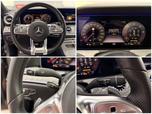 Mercedes-Benz CLS 350 d= 4Matic= 63 AMG= Distronic= Burmester= Камера= - автомобили, коли, обяви за нови и употребявани 14