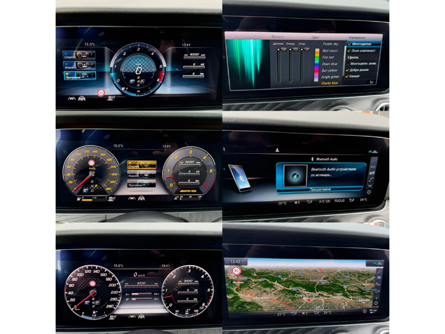 Mercedes-Benz CLS 400 D#4MAT#BRABUS#SOFTCL#3D BURM#ОБДУХ#FULL FULL - автомобили, коли, обяви за нови и употребявани 15