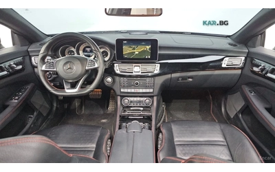 Mercedes-Benz CLS 400 AMG LINE* FACE* КОЖА* ПОДГРЕВ* ОБДУХВ* ПАНО* - автомобили, коли, обяви за нови и употребявани 6