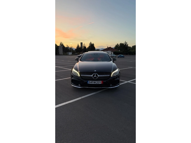 Mercedes-Benz CLS 400 4 MATIC AMG ПАКЕТ | DESIGNO RED | ЕЛ.ЩОРА | - автомобили, коли, обяви за нови и употребявани 1