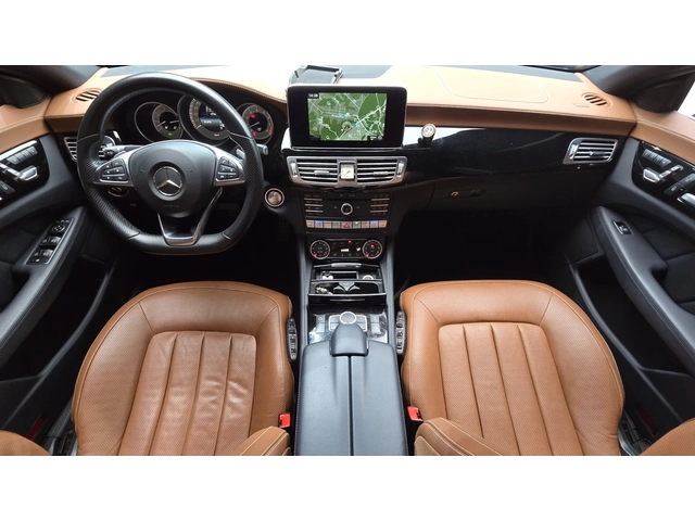 Mercedes-Benz CLS 400 AMG LINE * ОБДУХ * 360 * ЛЮК - автомобили, коли, обяви за нови и употребявани 4
