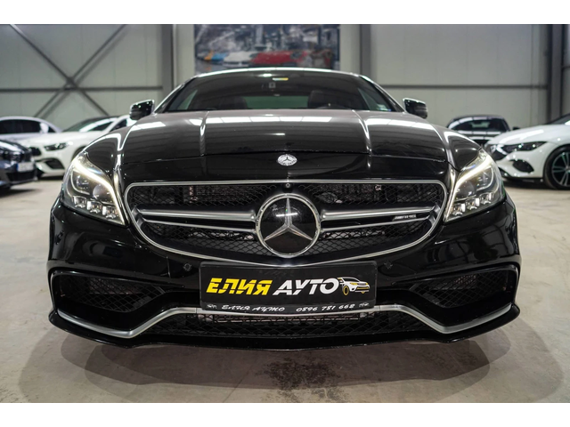 Mercedes-Benz CLS 63 AMG V8 BITURBO FACELIFT DISTRONIC H&K ЛИЗИНГ 100% - автомобили, коли, обяви за нови и употребявани 2