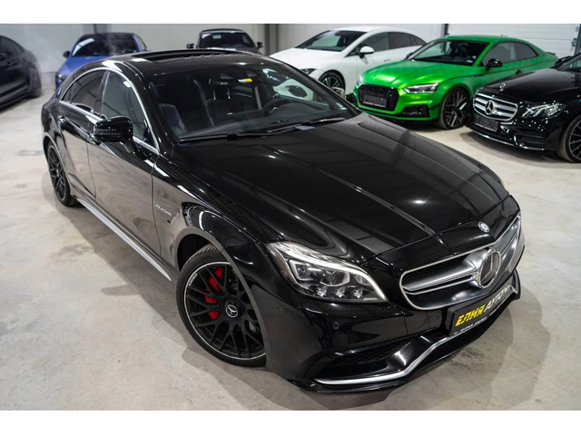 Mercedes-Benz CLS 63 AMG V8 BITURBO FACELIFT DISTRONIC H&K ЛИЗИНГ 100% - автомобили, коли, обяви за нови и употребявани 4
