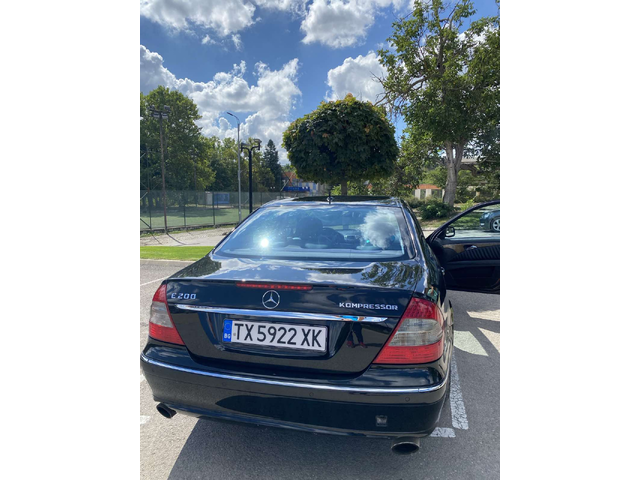 Mercedes-Benz E 200 Kompressor * Avangarde *BRC газов инжекцион - автомобили, коли, обяви за нови и употребявани 5