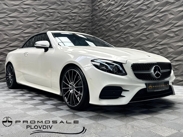 Mercedes-Benz E 220 d AMG-Line Cabrio* Burmester* Обдухване* Camera - автомобили, коли, обяви за нови и употребявани 0