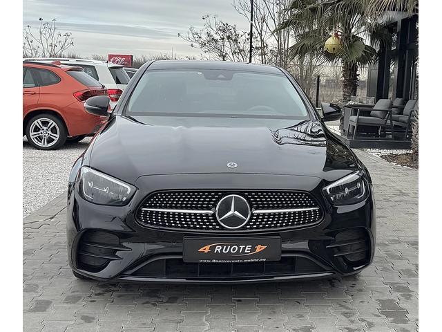 Mercedes-Benz E 220 d AMG Pack * Virtual* Подгрев/Burmester/Камера - автомобили, коли, обяви за нови и употребявани 0