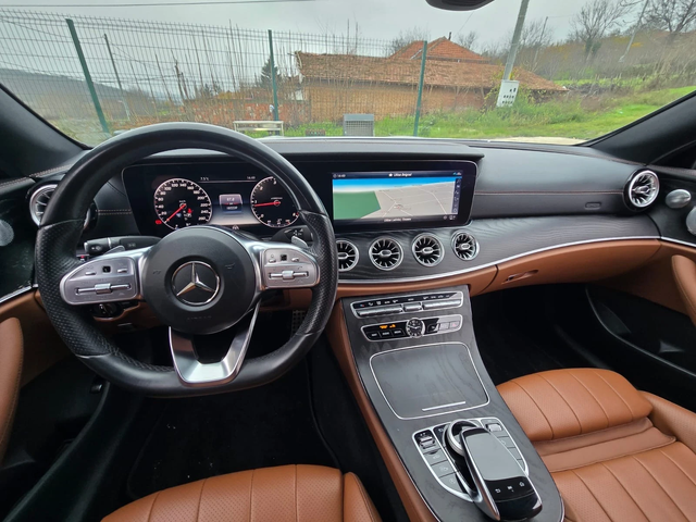 Mercedes-Benz E 220 4MATIC - AMG - Обдухване - BURMESTER - автомобили, коли, обяви за нови и употребявани 12