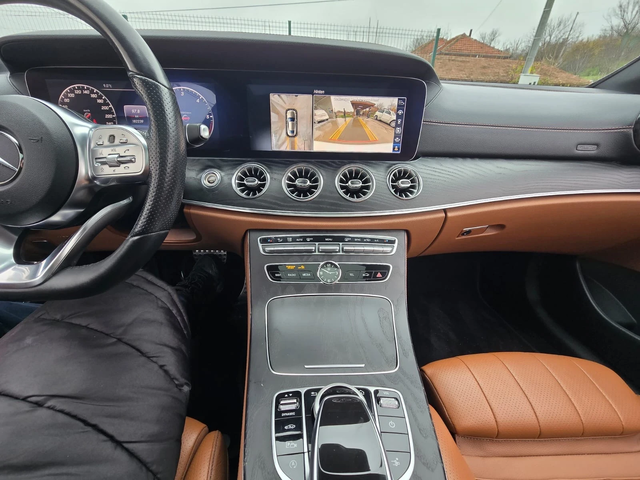 Mercedes-Benz E 220 4MATIC - AMG - Обдухване - BURMESTER - автомобили, коли, обяви за нови и употребявани 14